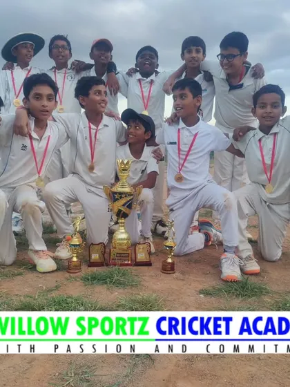 A full team photo of our U-12 champions. Teamwork is the foundation of our success, and every player contributed to this victory.