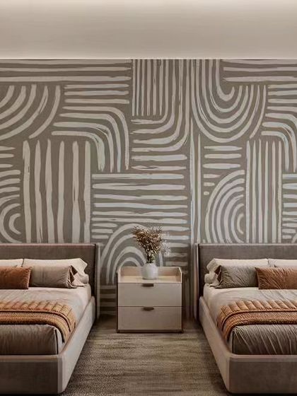 Dreaming in Colors & Textures - Modular Interiors & Room Renovation Serene Master Bedrooms photo 17