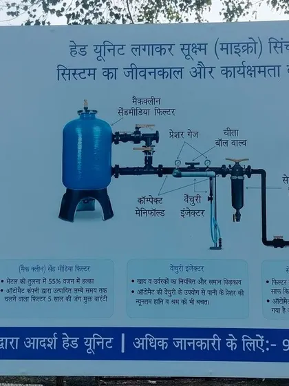 A detailed look at the diagram for our head unit, which explains each component, from the sand media filter to the venturi injector. This information helps farmers understand how to increase the lifespan and efficiency of their micro-irrigation systems.