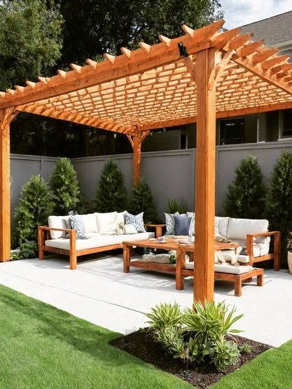 Pergolas & Custom Shelters photo 38