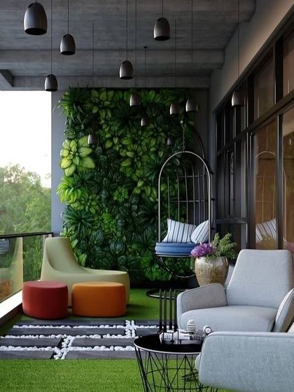 Designing with a Touch of Sweetness - Balcony Makeovers Lush Green Havens photo 9