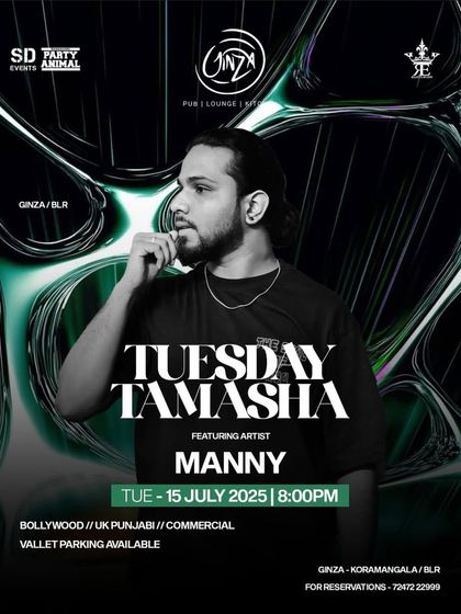 Another 'Tuesday Tamasha' at Ginza. It's always a great time playing for the energetic Koramangala crowd.