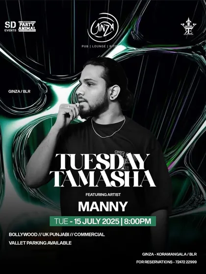 Another 'Tuesday Tamasha' at Ginza. It's always a great time playing for the energetic Koramangala crowd.