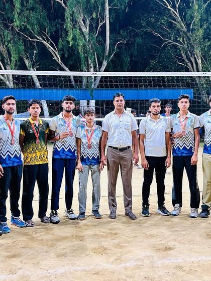 The silver medalists from the Delhi Games 2025. Our academy players proved their mettle by also securing the second-place position in a tournament with 64 participating teams.