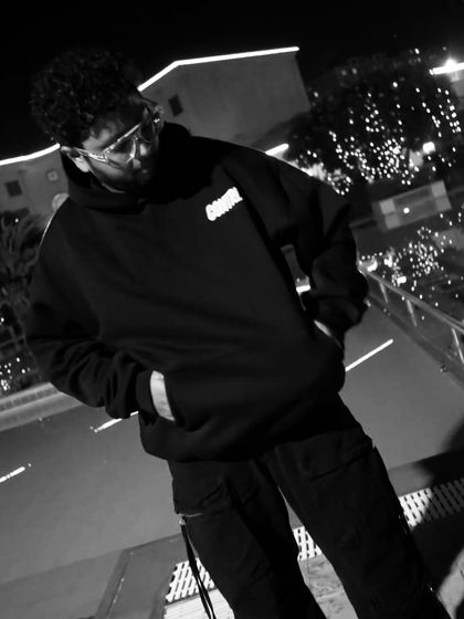 Another B&W look. The mood is serious because the ambition is serious.