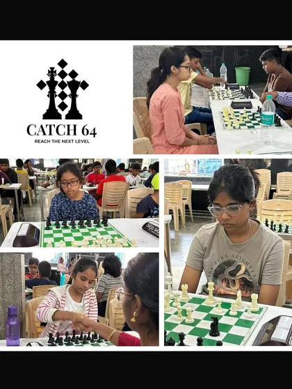 We are proud to foster a strong community of female players. This collage highlights the talented girls of Catch64, making bold moves and breaking barriers on the board.