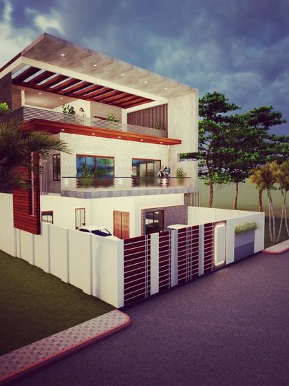 RJ Interiors & Architecture - Design & Build Services Modern Home Exteriors photo 27