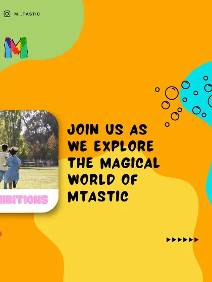 Join us as we explore the magical world of M-Tastic. We offer a curated platform for kids' exhibitions.