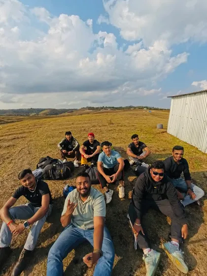 Another shot from our Bihu team outing. Good vibes and great company.