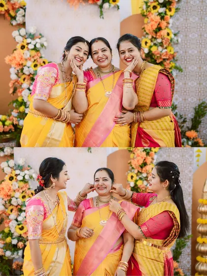 The bond between a bride, her mother, and her sister is a special story in itself. These are the candid, emotional moments I cherish capturing, preserving the love and support that surrounds you on your wedding day.