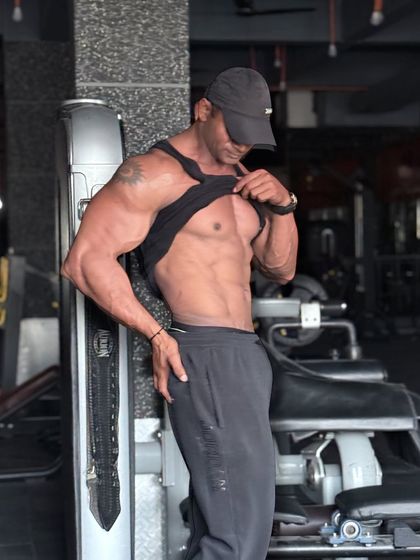 A quick check-in at the gym. Maintaining a lean physique requires constant monitoring and adjustments to your diet and training.