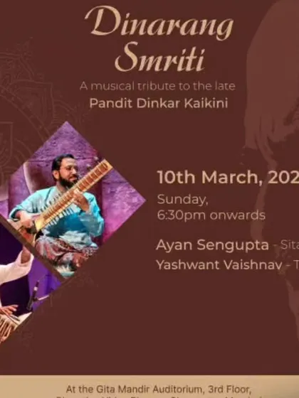 A gallery of posters from various concerts and festivals I've been a part of. This includes events like the Saptak Festival, Vasantotsav, Dover Lane Music Conference, and tours across the UK and USA.
