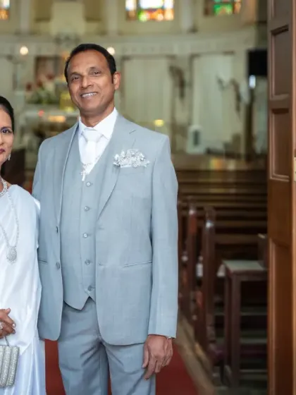 This couple still fits into their wedding clothes after 25 years. How amazing is that? Capturing their silver anniversary was a true joy.