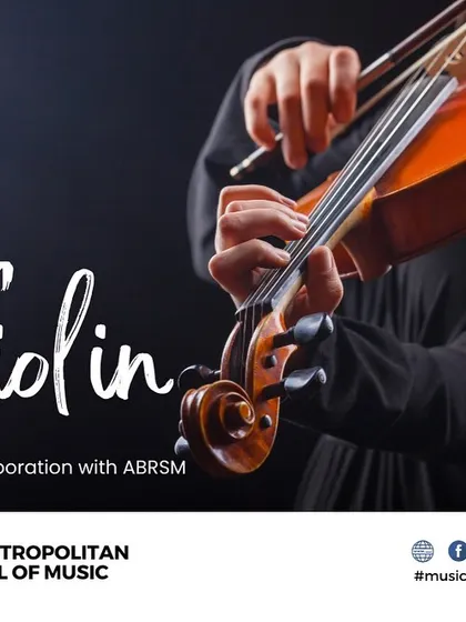 Master the violin with a curriculum developed in collaboration with ABRSM. Our string program is designed for serious learners who want to build a strong technical foundation and achieve international certification.