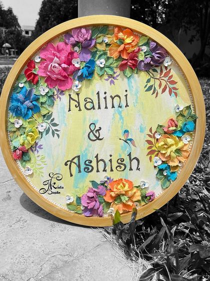 Jashn-e-Kala by Sakshi - Custom Russian Sculpture Decor Personalized Nameplates photo 19