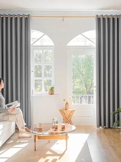 Imagine your living room, filled with natural light that you control effortlessly. My automated curtains provide that perfect blend of elegance and function, creating a peaceful and sophisticated atmosphere for you to relax in.