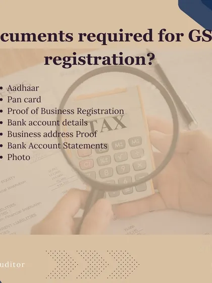 This checklist details the essential documents required for GST registration. I provide doorstep service in Bangalore to help you gather everything needed, like your PAN card, proof of business, and bank statements.