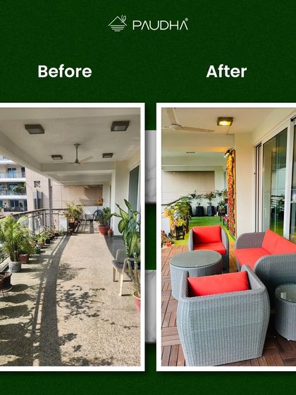 Paudha - Outdoor Space Design & Transformation From Bare to Beautiful: Our Transformations photo 46