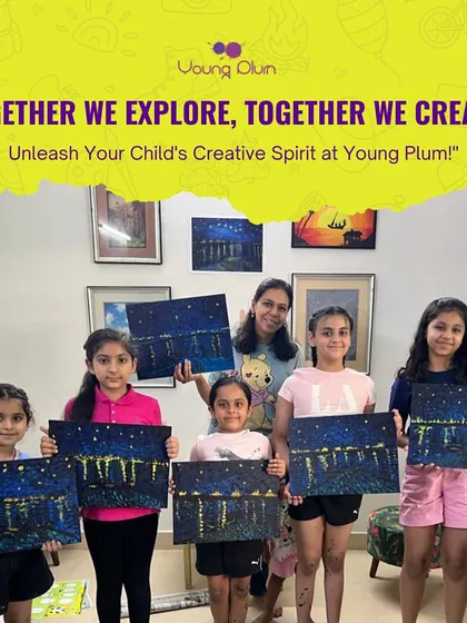 Together we explore, together we create. It's so rewarding to see my students proudly display the beautiful cityscape paintings they created, each one a unique reflection of their own artistic spirit.