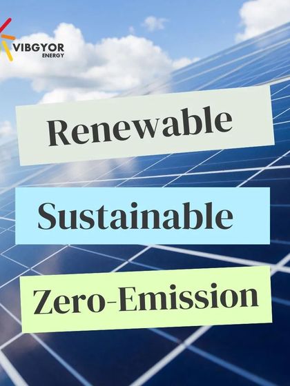 Solar energy is renewable, sustainable, and zero-emission. It is the cornerstone of a modern energy strategy and a critical step towards a more sustainable future.