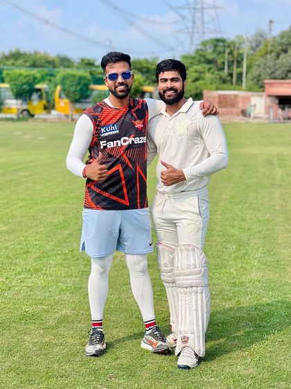 A great moment on the field with a player after a training session. Building strong relationships is a key part of my coaching.