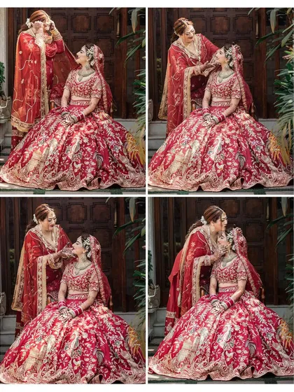 A collage of precious moments between the bride and her mother. These are the memories that last a lifetime, and I'm honoured to be a part of them.