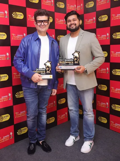 Sharing the stage with the legendary photographer Dabboo Ratnani was a dream come true. It was an inspiring moment to be recognized alongside an icon of the industry.