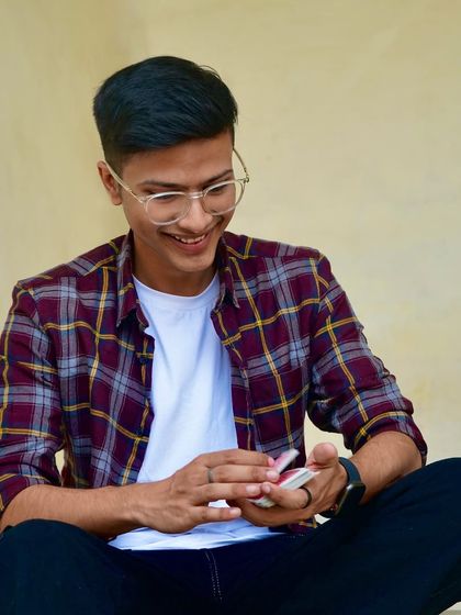 A candid shot from my podcast appearance on Mirchi Plus. Every moment is magic, you just need to find it.