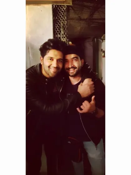 With the talented Guru Randhawa at a celebrity birthday bash. I bring the right energy to keep the party going for the stars and their guests.