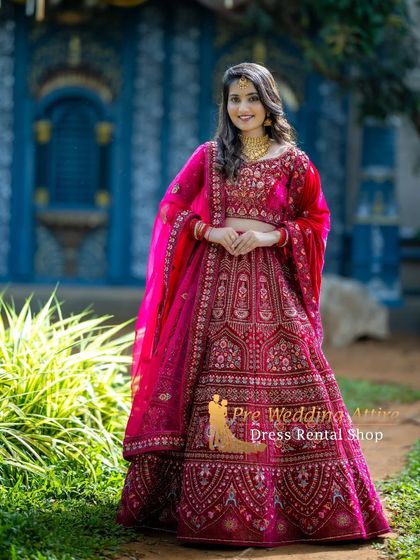 Pre Wedding Attire - Pre-Wedding Outfit Rental Regal Lehengas & Skirt Sets photo 38