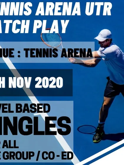 Ready to test your game? We host official UTR Match Play events for competitive players. These are level-based singles matches where your results count toward your official Universal Tennis Rating.