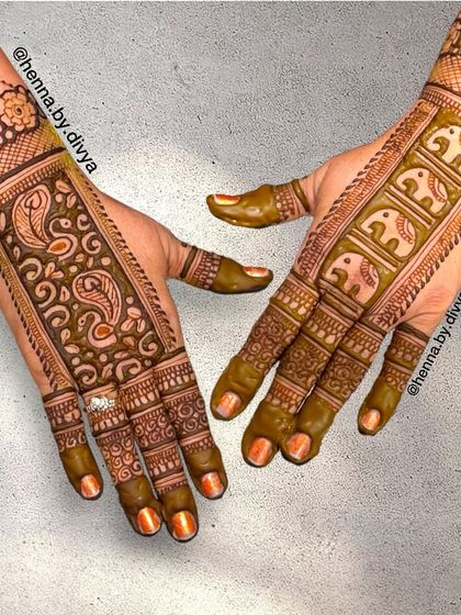 Elegant Back Hand & Minimalist Art photo 54