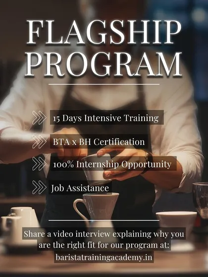 Our 15-day flagship program is where it all comes together. It's an intensive course covering everything from espresso mastery to the business side of running a cafe. We back it up with a guaranteed internship and job assistance to give you a real start in the industry.