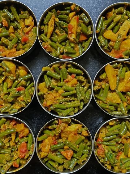 Simple, wholesome, and full of flavor, Aloo Beans Sabzi is the perfect comfort food for any day. It pairs wonderfully with soft rotis or steamed rice for a meal that warms the heart.