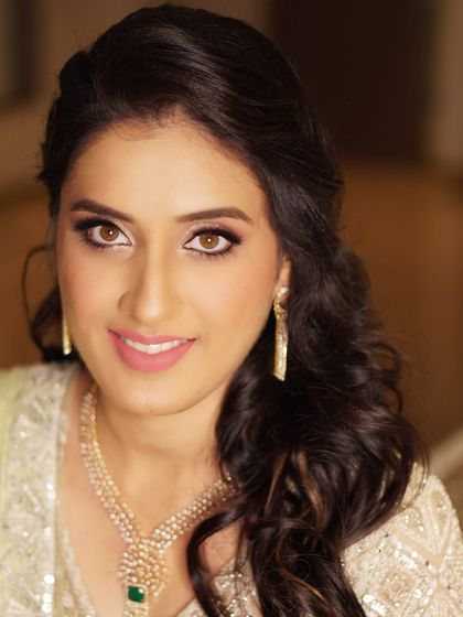 This collection of images captures more beautiful moments and angles from my engagement and cocktail makeup sessions, showcasing a range of soft and glamorous styles.