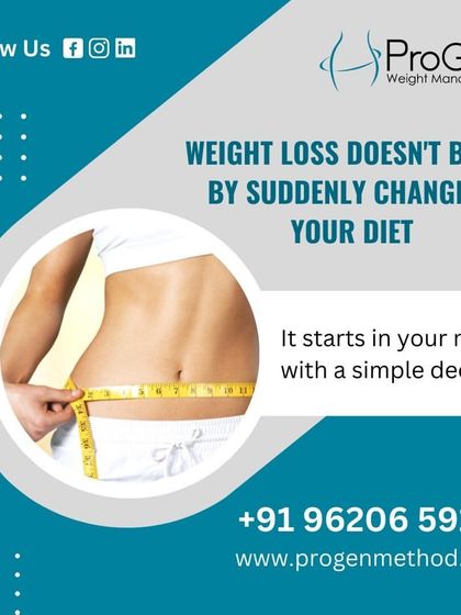 Your weight loss journey starts in your mind with a simple decision. You have the power to choose a path that benefits your health and well-being.