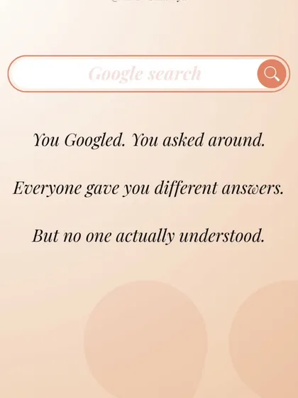 You Googled. You asked around. But no one actually understood. If you're tired of getting different answers for your skin concerns, especially those related to hormones, you've come to the right place.