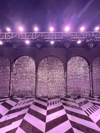 Flinters Management - Custom Wedding Design & Decor Glamorous Sangeet & Reception Nights photo 59