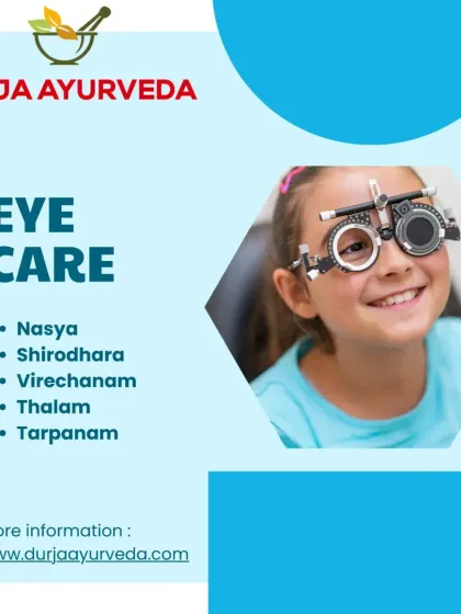 We offer holistic eye care using a range of Ayurvedic therapies. Treatments like Nasya, Shirodhara, and Tarpanam are used to improve vision and address various eye-related issues.