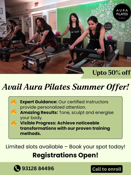 From time to time, we run special offers to welcome new people into our community. This is an example of how we promote our services and keep the studio vibrant.