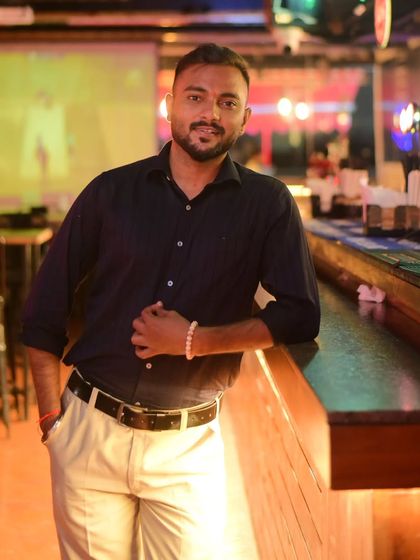 Another look from the same quiet moment. It's in these times that I prepare mentally to give my best performance.