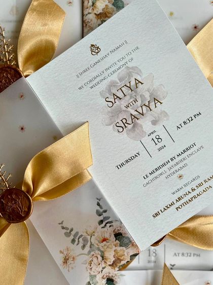 Ivory Tales - Bespoke Invitation Design Elegant Card & Vellum Invitations photo 12