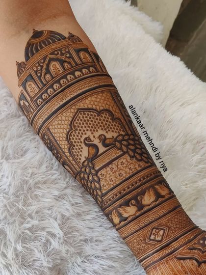 Full Bridal Mehndi photo 8