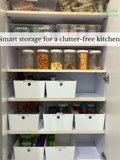 Organise with Ease - Move-In & Relocation Organizing Kitchen, Pantry & Crockery Systems photo 23