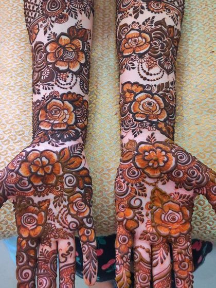 A collection of my work showing different styles and patterns, all with the same attention to detail and clean linework.