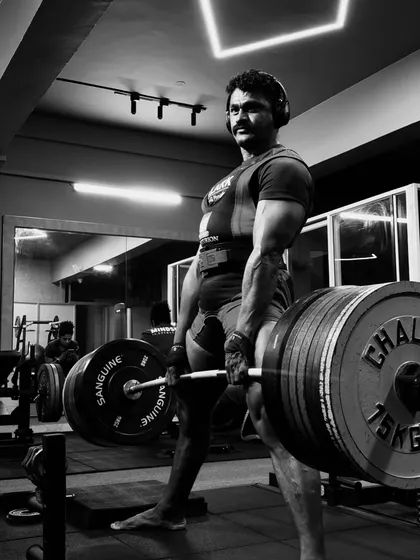This is the focus and intensity required to move serious weight. Every training session is a prayer, an opportunity to build not just a stronger body, but a stronger will. It all starts with the decision to lift.