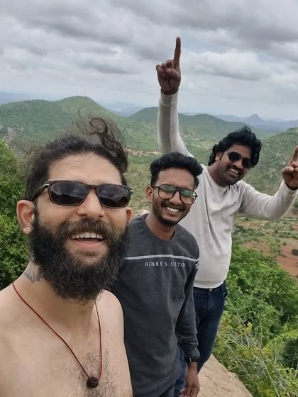 Enjoying a Sunday ride and trek with friends. Surrounding yourself with good people is part of a healthy lifestyle.