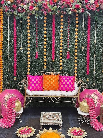Creative&Creations - Event Decoration Vibrant Haldi & Mehendi Decor photo 37