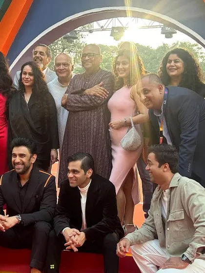 The entire team of 'Pune Highway' at the IFFI premiere in Goa. It takes a village to make a film, and it was an honor to be part of this talented group.