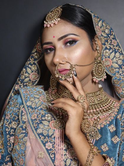 Contemporary & Pastel Bridal Glam photo 23